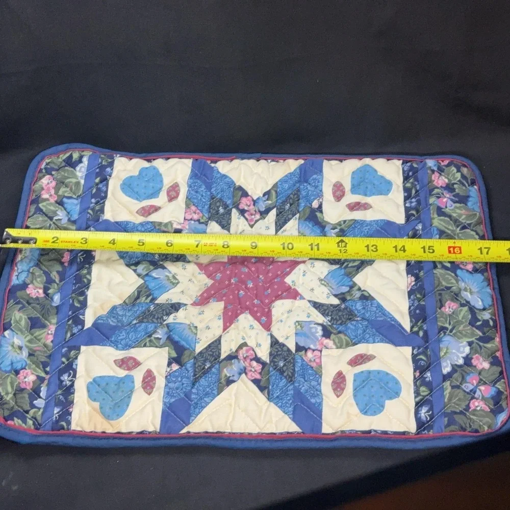 Vintage Quilted Pyrex Casserole Carrier Cozy Cottage Core Floral Kitchen 17x12